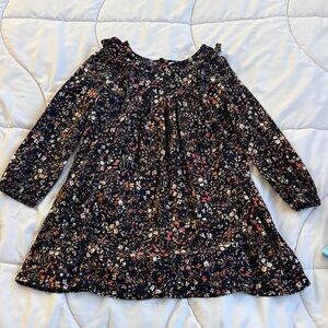 Old Navy Black Floral Dress